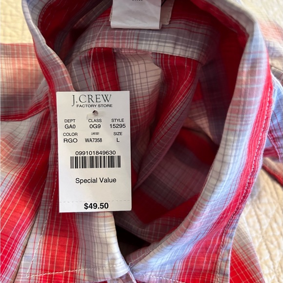 New J Crew Button Down Shirt - Picture 8 of 12